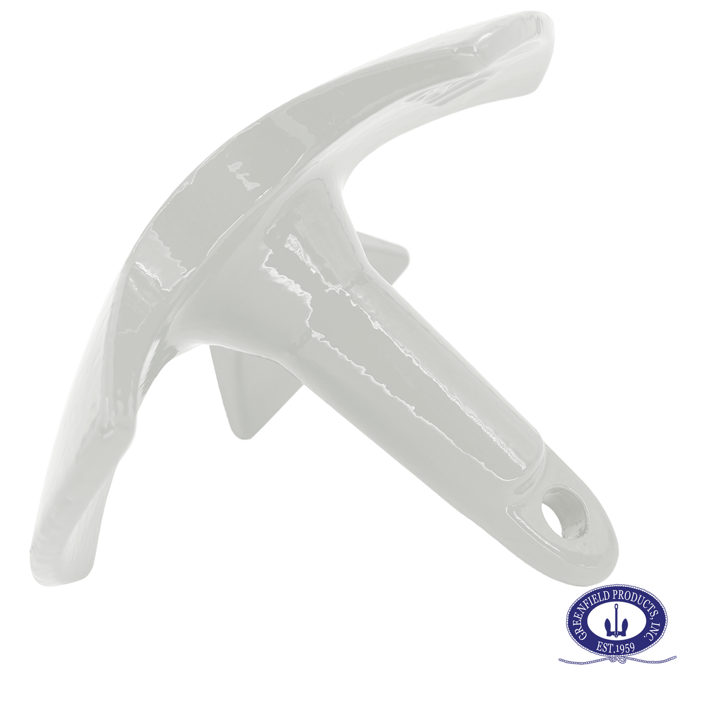 Greenfield Products - River Anchors for Boats, 15 lb Boat Anchor, USA Poly Coated Boat Anchors, Durable Pontoon Boat Anchor/Small Boat Anchor with Mushroom Anchor Design. Best for Lakes and Rivers (Copy) (Copy)